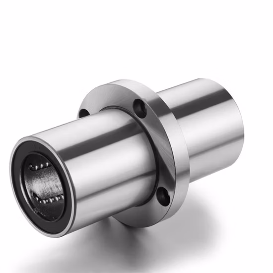 Center Flange Linear Motion Bearing with Ball Groove Square Type