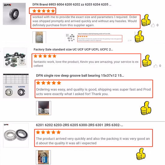 607 Deep Groove Ball Bearing 607-2RS Ball Bearing 7X19X6