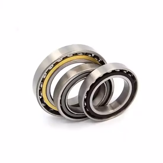 Steel Balls Open Type Nylon Cage Protector Universal Pairing 7005 AC P5 Angular Contact Ball Bearing