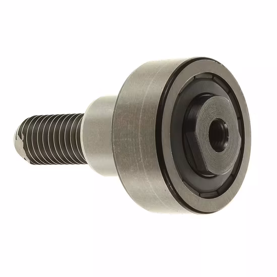 Stud Type Ball Bearing Track Roller with Crowned Profile Outer Ring